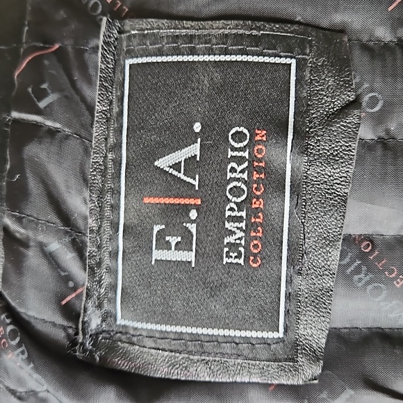 EA Collection Italy Style Faux Leather Jacket - Picture 6 of 7
